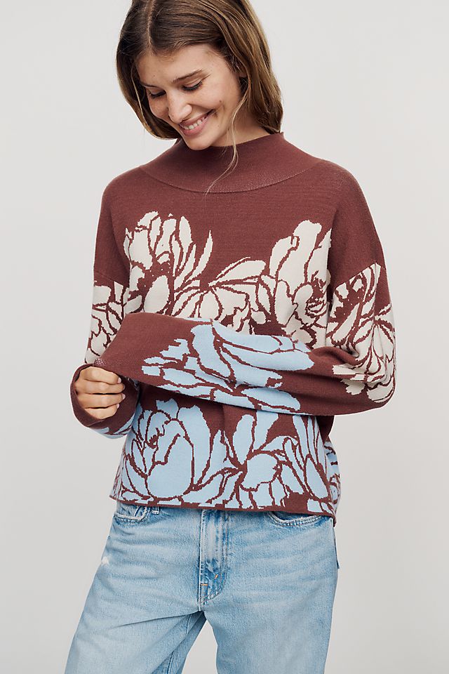 Maeve Carys Women's Mock-Neck Sweater