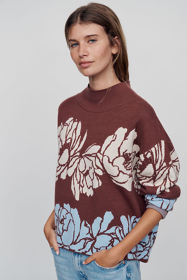 Maeve Carys Women's Mock-Neck Sweater