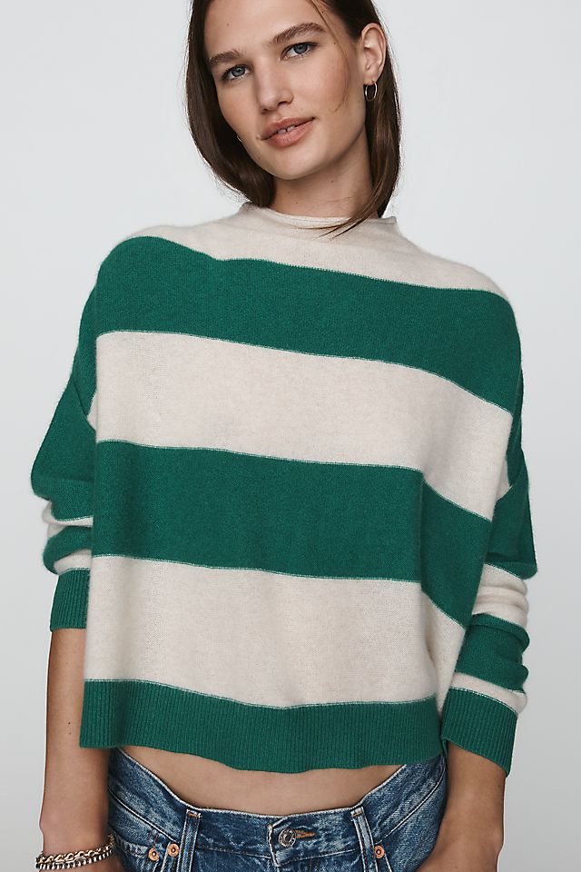 Pilcro Alani Women's Mock-Neck Sweater Cashmere