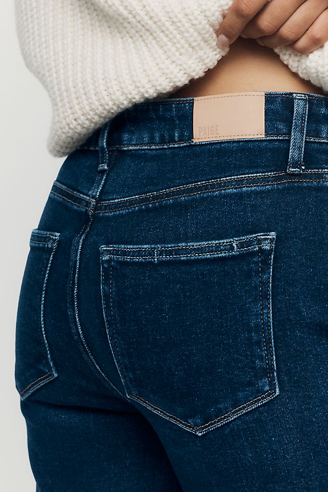 PAIGE Anessa Women's High-Rise Straight-Leg Jeans