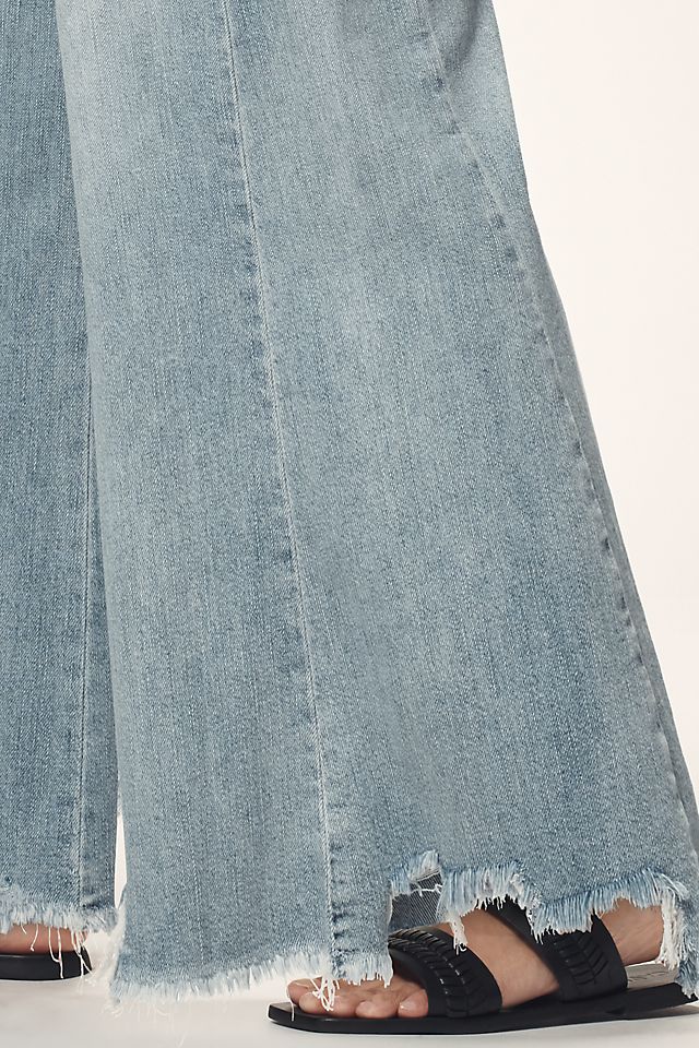 Pilcro Adi Women's Mid-Rise Flare Jeans Cotton