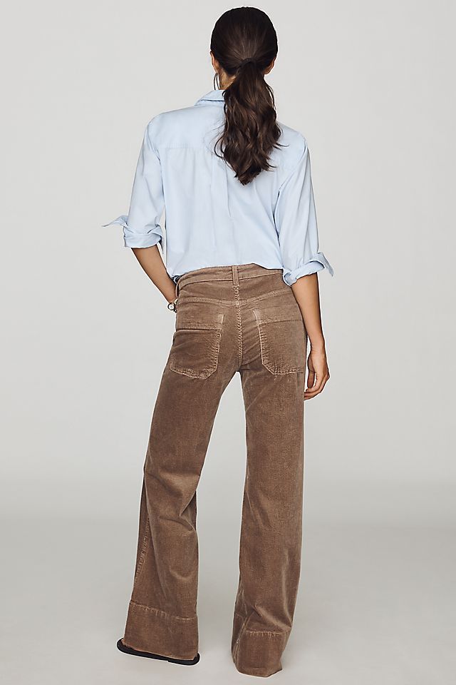 Pilcro Rylan Women's Corduroy High-Rise Flare Jeans