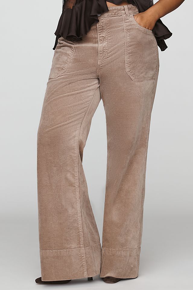 Pilcro Rylan Women's Corduroy High-Rise Flare Jeans