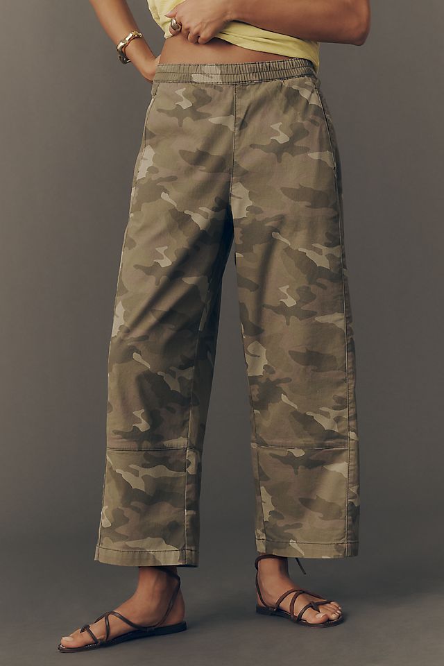 Pilcro Izzie Women's Relaxed Barrel Pants Cotton