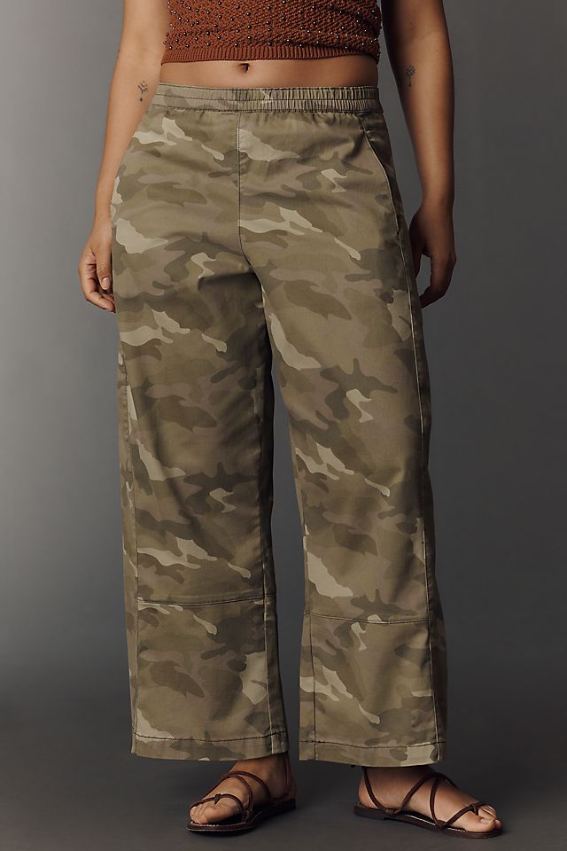 Pilcro Izzie Women's Relaxed Barrel Pants Cotton