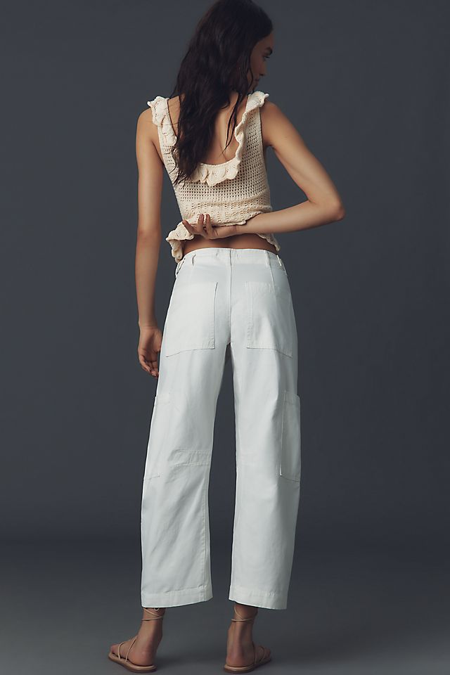 Pistola Sabrina Women's Curved Utility Pants Cotton