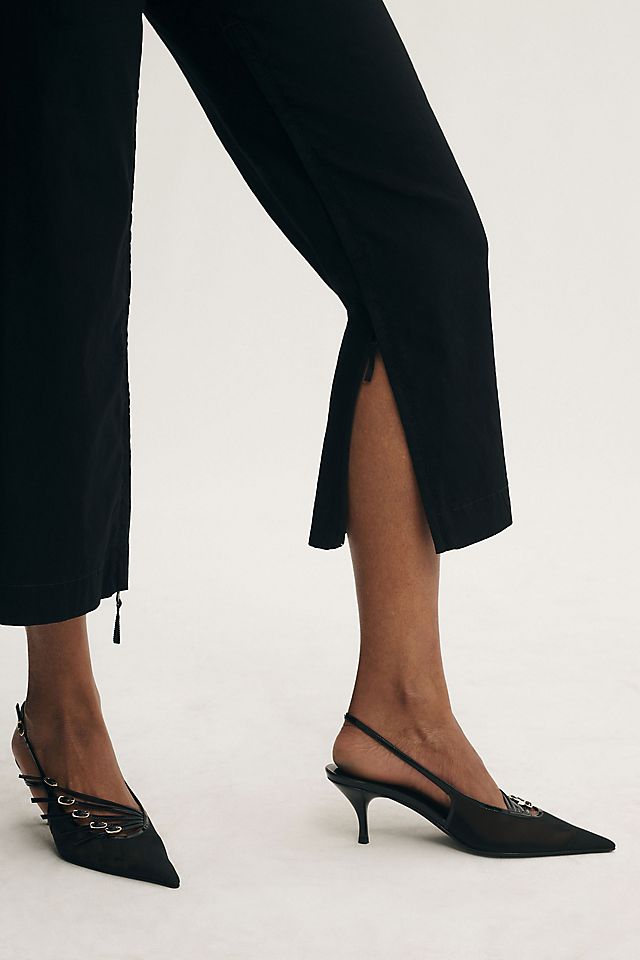 Maeve Colette Women's High-Rise Wide-Leg Pants Magic Fabric