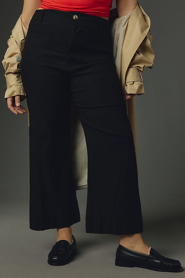 Maeve Colette Women's High-Rise Wide-Leg Pants Magic Fabric