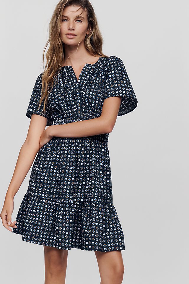 Anthropologie Somerset Women's Mini Dress Cotton
