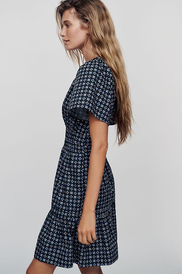 Anthropologie Somerset Women's Mini Dress Cotton