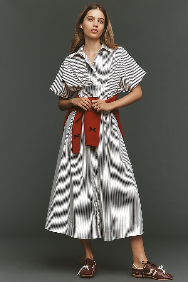 Exquise Tobie Women's Shirtdress Cotton