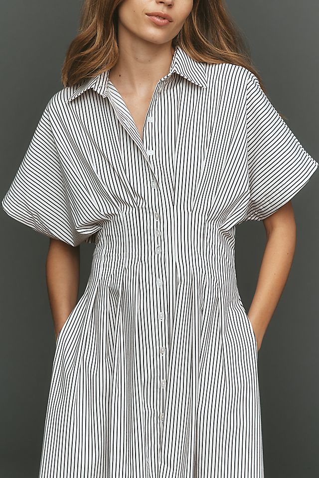 Exquise Tobie Women's Shirtdress Cotton