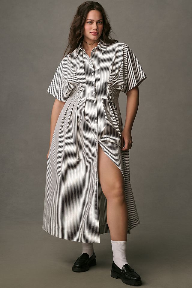 Exquise Tobie Women's Shirtdress Cotton