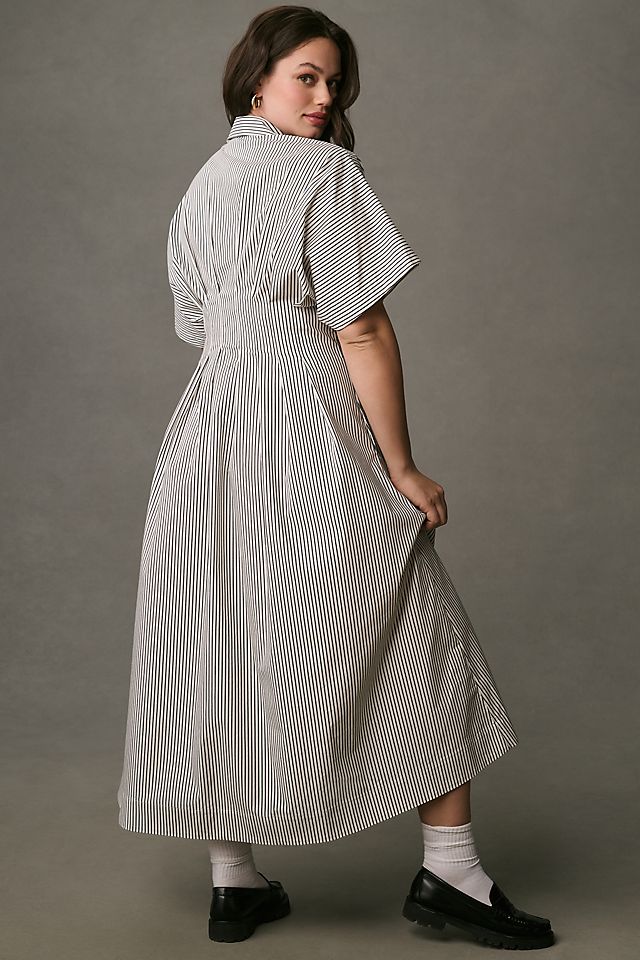Exquise Tobie Women's Shirtdress Cotton