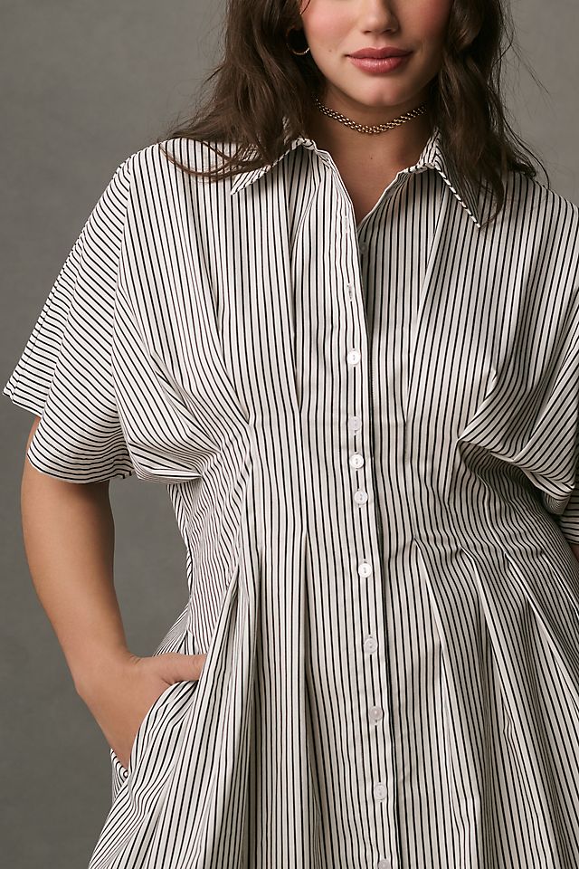 Exquise Tobie Women's Shirtdress Cotton
